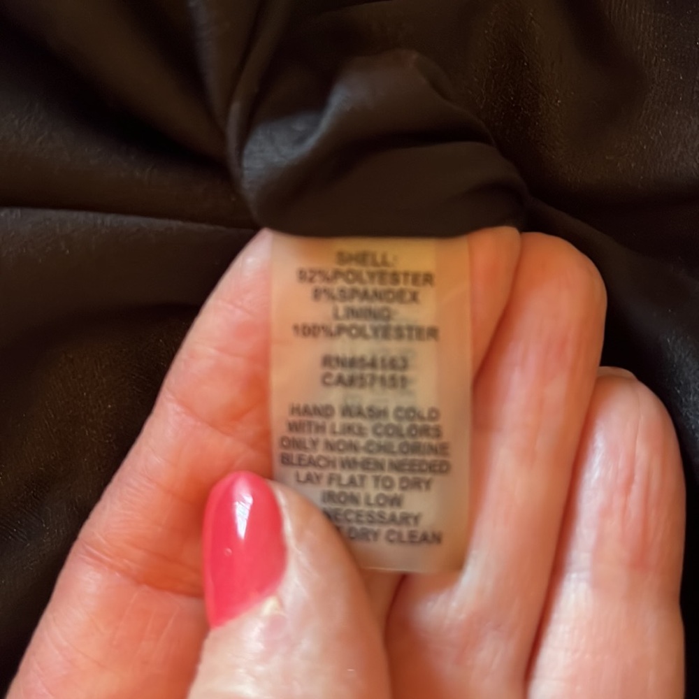 Ellen Tracy Fitted Black Dress - Picture 9 of 10